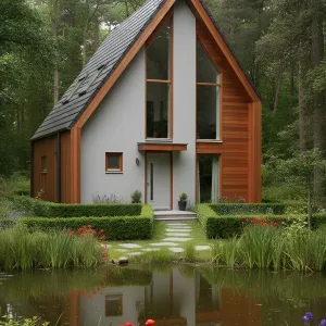 Architectural Marvel: The Slanted Sanctuary