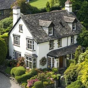 Charming Countryside Abode With Lush Hues