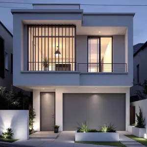 Minimalist Haven in Chic Concrete