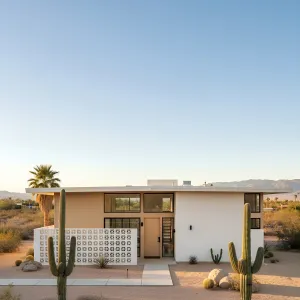 Mid-Century Modern Desert Oasis