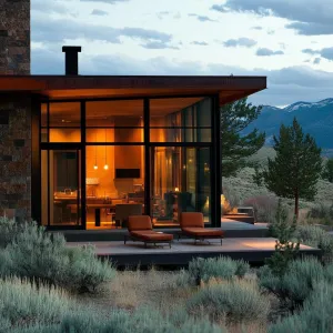 Glass Haven Amid Mountain Songs