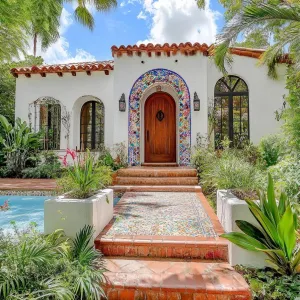 Colorful Retreat: A Spanish Bungalow Escape