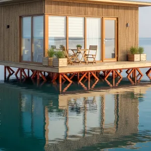 Dreamy Raft-Top Cottage with a Twist