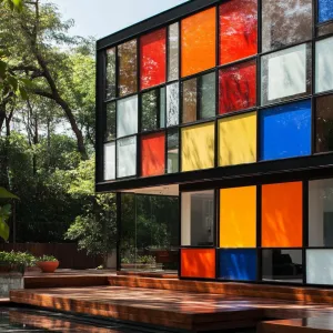 Vibrant Modern House Design