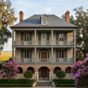 Moss-Cooled Double Gallery Maison