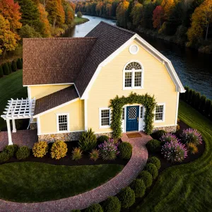 Golden Haven Overlooking Autumn Bliss