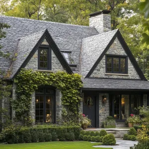 Charming Stone Cottage with Ivy Elegance