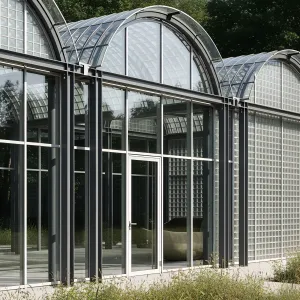 Transparent Haven of Curved Beauty