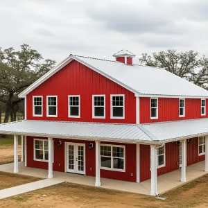 Red Retreat: A Barnstorming Beauty
