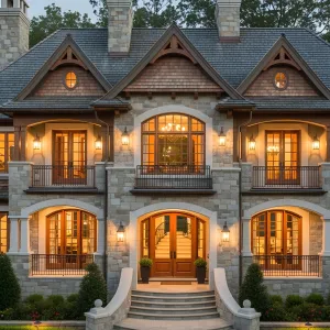 A Harmonious Symphony of Stone and Timber
