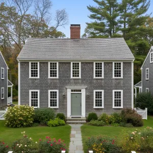 Shingled Simplicity Colonial Cottage