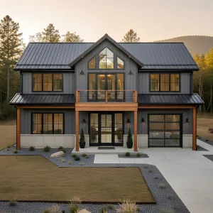 Slate Peak Modern Gable Retreat