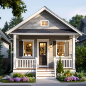 Delightful Dwelling with Porch Appeal