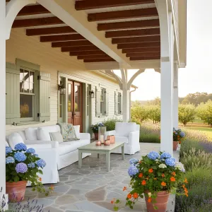 Charming Nest with Blossoming Deck