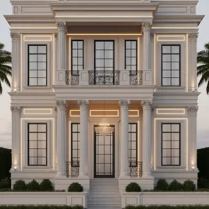 Luminous Colonnade City Palazzo