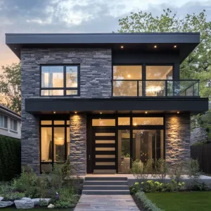 Preview of Contemporary Fortress of Style and Stone