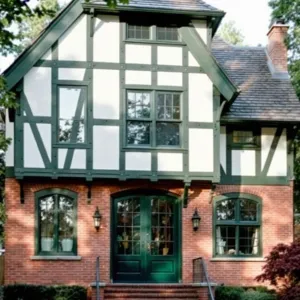 Half-Timbered Haven with a Brick Accent