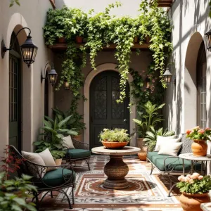 Tiled Paradise: Leafy Lullaby