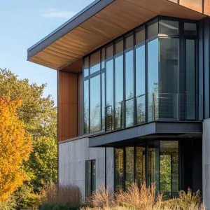 Angular Shapes With Sleek Zinc Panels