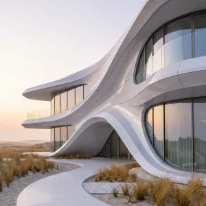 Dune Drift Sculpted Beach House