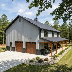 Cedar Beam Porch Barndo