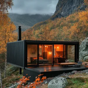 Modern Minimalist Cabin