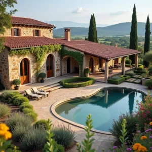 Whimsical Wave of Tuscan Tranquility