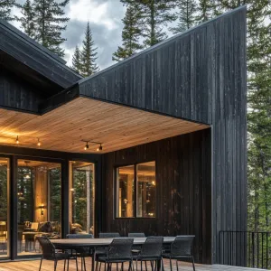 Modern Chalet Elegance Amidst the Pines