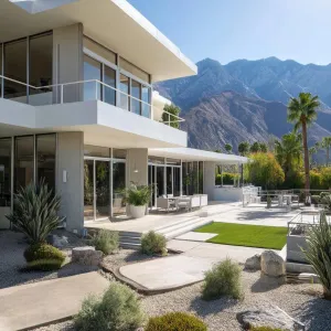Mid Century Mirage Among Mountain Majesty