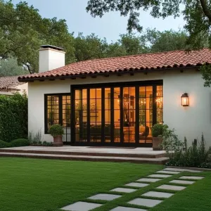 Cozy Haven Amid Spanish Flora