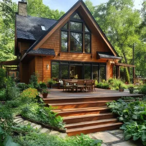 Charming Wooded Retreat with a Touch of Whimsy