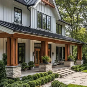 Rustic Elegance at Its Peak: A Modern Countryside Jewel