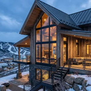 Alpenglow Timber Glass Lookout