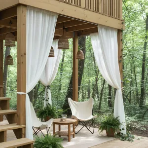 Dreamy Stilted Retreat with a Forest View