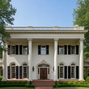 White Columns High-Society Homestead