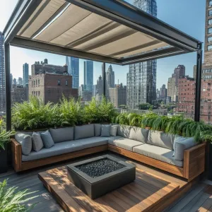 Chic Rooftop Haven with Urban Vibes