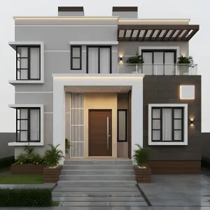 Lantern Edge Courtyard Elevation