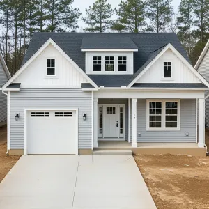 Classic Gray Charmer with Inviting Entryway