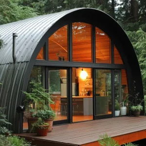 Quirky Crescent Cabin