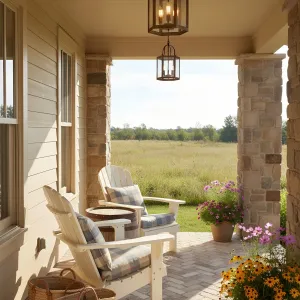 Porch Paradise with a View
