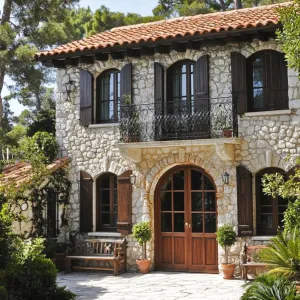 Stone Serenity: The Villa of Whispers and Sunbeams