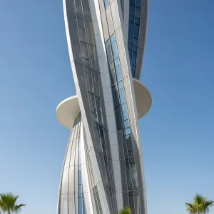 Whirling Towers Dance Under the Sun