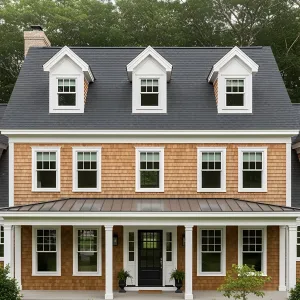 Elegant Eaves and Cheerful Charm