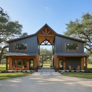 Dogtrot Barndominium Elegance