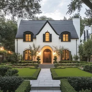 Fairytale Brick Cottage with Inviting Glow