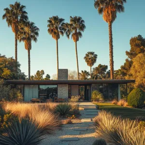 California Dreaming: A Palm-Lined Bungalow Delight