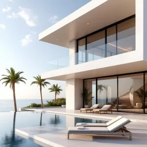 Azure Daydream: The Coastal Villa Delight