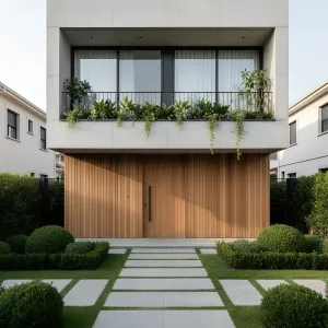 Concrete Elegance: Nature Meets Geometry