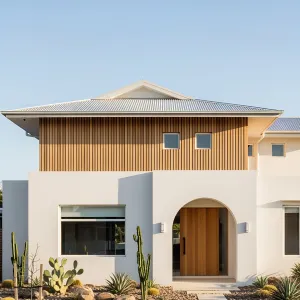 Coastal Oasis With Cacti Calm
