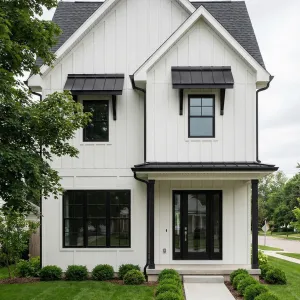Neat Twin Gables Suburban Charmer